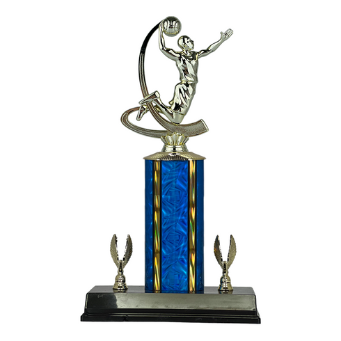 Trofeo de Tubo con Figura Serie 441 de Baloncesto